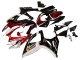 Mejores Carenados Moto Suzuki GSXR 600 / GSXR 750 2006-2007 - Rojo Blanco Negro Amarillo