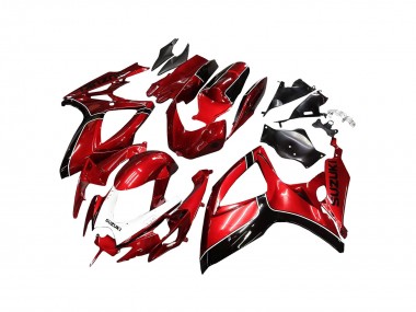 Mejores Carenados Moto Suzuki GSXR 600 / GSXR 750 2006-2007 - Rojo Negro