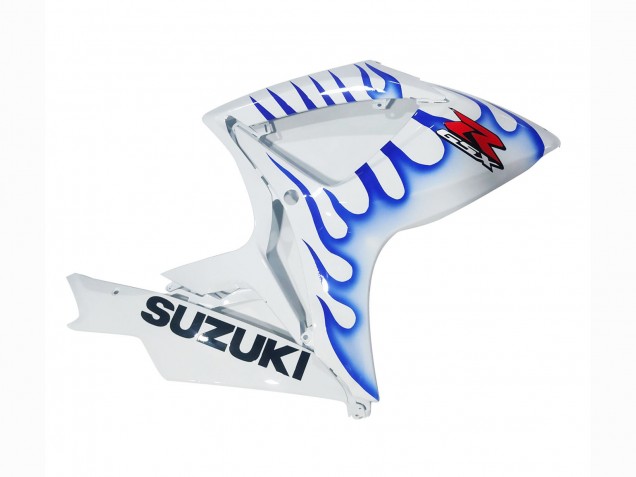 Mejores Carenados Moto Suzuki GSXR 600 / GSXR 750 2006-2007 - Blanco Azul Llama