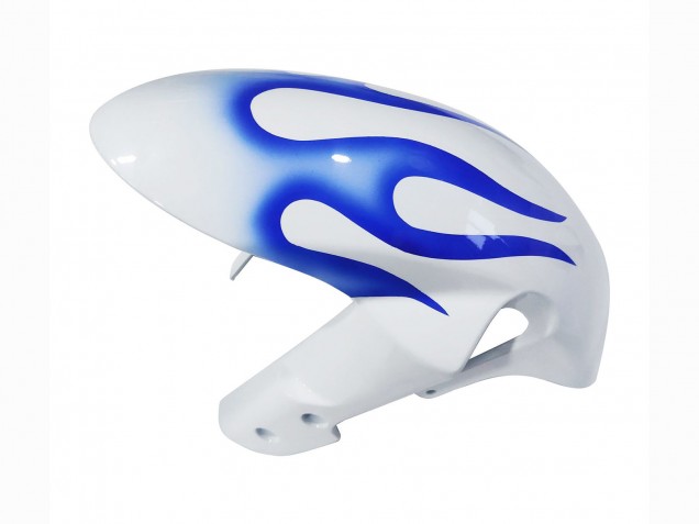Mejores Carenados Moto Suzuki GSXR 600 / GSXR 750 2006-2007 - Blanco Azul Llama