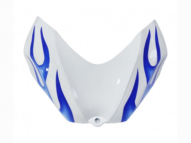 Mejores Carenados Moto Suzuki GSXR 600 / GSXR 750 2006-2007 - Blanco Azul Llama