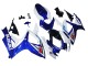 Mejores Carenados Moto Suzuki GSXR 600 / GSXR 750 2006-2007 - Blanco Azul Negro Brillante Rojo