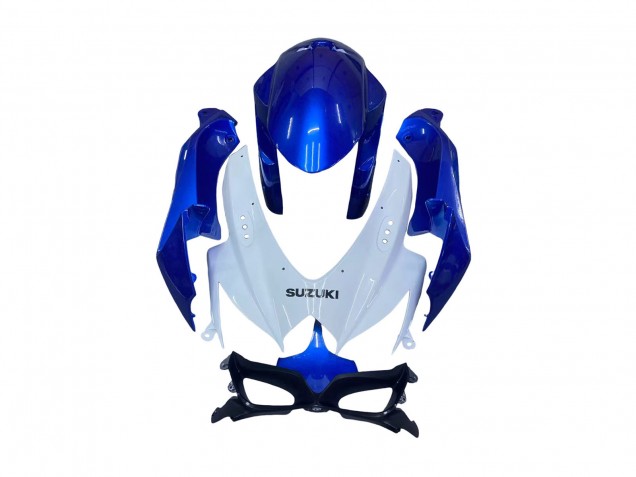 Mejores Kits Carenado Moto Suzuki GSXR 600 / GSXR 750 2008-2010 - Azul Blanco Rojo