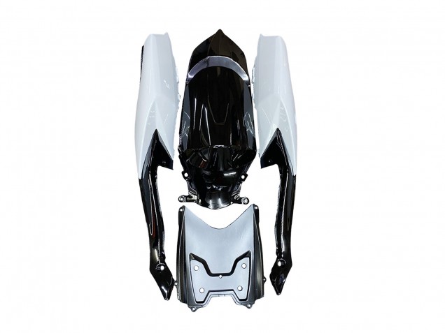 Mejores Carenado Moto Suzuki GSXR 600 / GSXR 750 2008-2010 - Blanco Negro