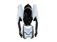 Mejores Carenado Moto Suzuki GSXR 600 / GSXR 750 2008-2010 - Blanco Negro