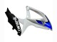 Mejores Carenados Moto Suzuki GSXR 600 / GSXR 750 2008-2010 - Blanco Plata Azul Negro