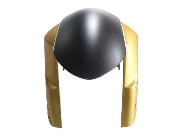 Mejores Carenados Moto Suzuki GSXR 600 / GSXR 750 2008-2010 - Negro Mate Blanco Oro