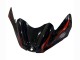 Mejores Carenados Moto Suzuki GSXR 600 / GSXR 750 2008-2010 - Negro Brillante Naranja Llama