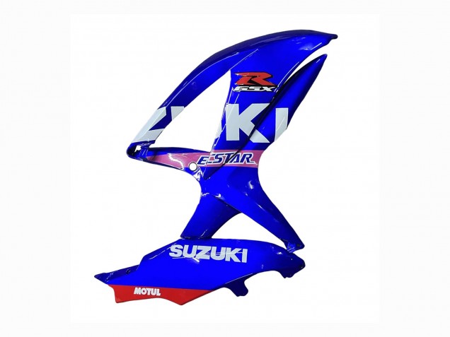 Mejores Carenados Moto Suzuki GSXR 600 / GSXR 750 2008-2010 - Blanco Azul Rosa Ecstar Motul
