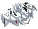 Mejores Carenados Moto Suzuki GSXR 600 / GSXR 750 2008-2010 - Gris Brillante