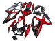 Mejores Carenados Moto Suzuki GSXR 600 / GSXR 750 2008-2010 - Rojo Negro Brillante