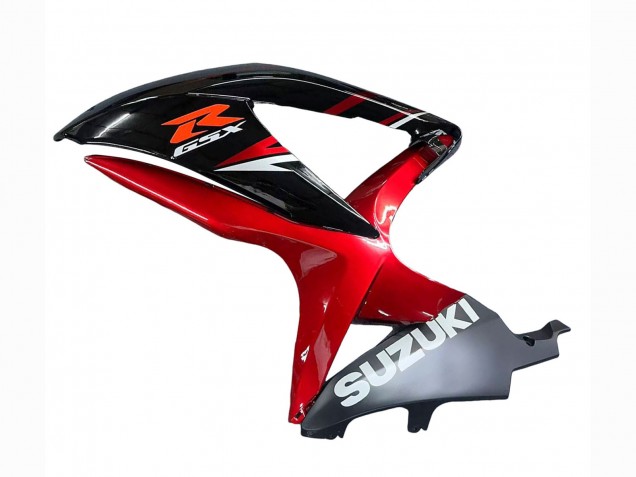 Mejores Carenados Moto Suzuki GSXR 600 / GSXR 750 2008-2010 - Rojo Negro Brillante