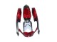 Mejores Carenados Moto Suzuki GSXR 600 / GSXR 750 2008-2010 - Rojo Negro Brillante