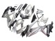 Mejores Carenados Moto Suzuki GSXR 600 / GSXR 750 2008-2010 - Plata Negro Mate