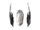 Mejores Carenados Moto Suzuki GSXR 600 / GSXR 750 2008-2010 - Plata Negro Mate