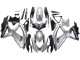 Mejores Carenados Moto Suzuki GSXR 600 / GSXR 750 2008-2010 - Plata Negro Mate