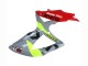 Mejores Carenados Moto Suzuki GSXR 600 / GSXR 750 2008-2010 - Gris Amarillo Rojo