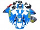Mejores Carenados Moto Suzuki GSXR 600 / GSXR 750 2011-2024 - Azul Oro Rojo Negro Rizla