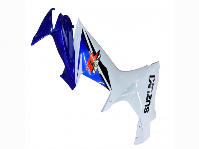 Mejores Carenado Moto Suzuki GSXR 600 / GSXR 750 2011-2024 - Blanco Azul Rojo