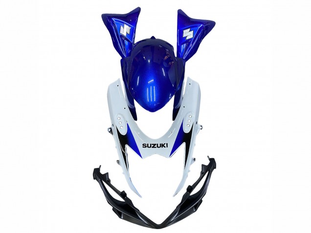 Mejores Carenado Moto Suzuki GSXR 600 / GSXR 750 2011-2024 - Blanco Azul Rojo