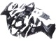 Mejores Carenados Moto Suzuki GSXR 600 / GSXR 750 2011-2024 - Negro Brillante Negro Mate Blanco Calcomanía