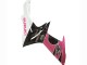 Mejores Carenados Moto Suzuki GSXR 600 / GSXR 750 2011-2024 - Blanco Rosa Negro Corona