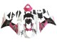 Mejores Carenados Moto Suzuki GSXR 600 / GSXR 750 2011-2024 - Blanco Rosa Negro Corona