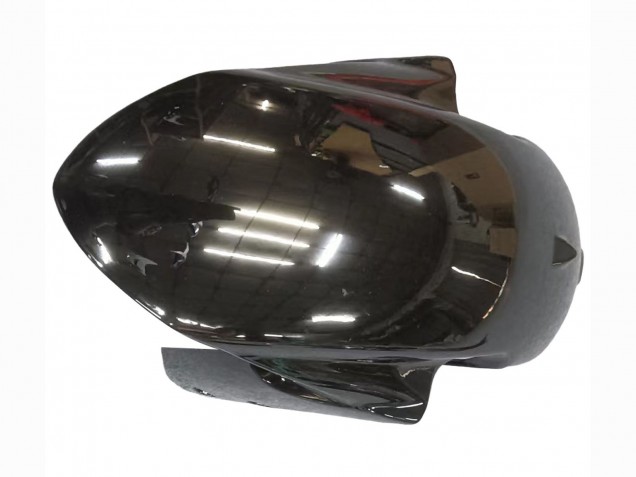 Mejores Carenados Moto Suzuki GSXR 600 / GSXR 750 2011-2024 - Negro Brillante Rojo Llama