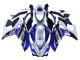 Mejores Carenados Moto Yamaha YZF R3/R25 2015-2018 - Blanco Azul Negro Yamalube