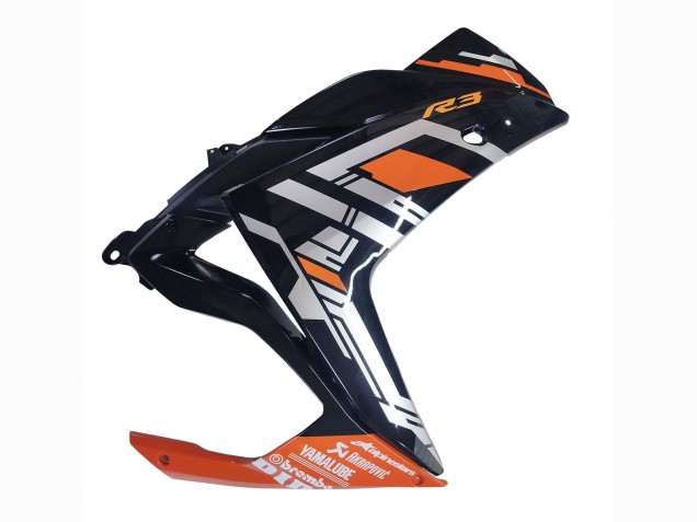 Mejores Carenados Moto Yamaha YZF R3/R25 2015-2018 - Azul Naranja Plata Yamalube