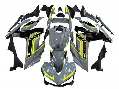Mejores Carenados Moto Yamaha YZF R3/R25 2015-2018 - Nardo Gris Neon Amarillo Negro