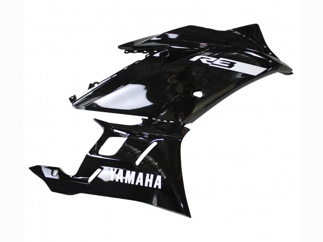 Mejores Carenados Moto Yamaha YZF R3/R25 2019-2021 - Negro Brillante Blanco