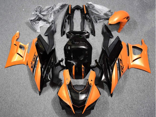 Mejores Carenados Moto Yamaha YZF R3/R25 2019-2021 - Naranja Negro Brillante