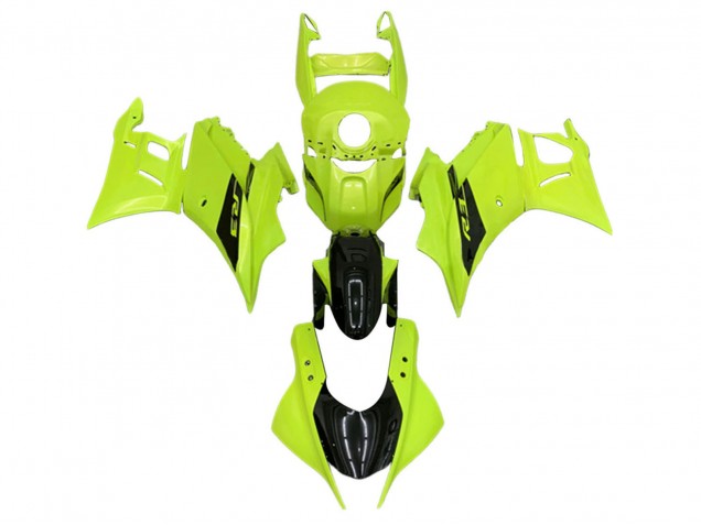 Mejores Carenados Moto Yamaha YZF R3/R25 2019-2021 - Neon Verde Negro