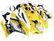 Mejores Carenados Moto Yamaha YZF R3/R25 2019-2021 - Amarillo Blanco Negro Raya