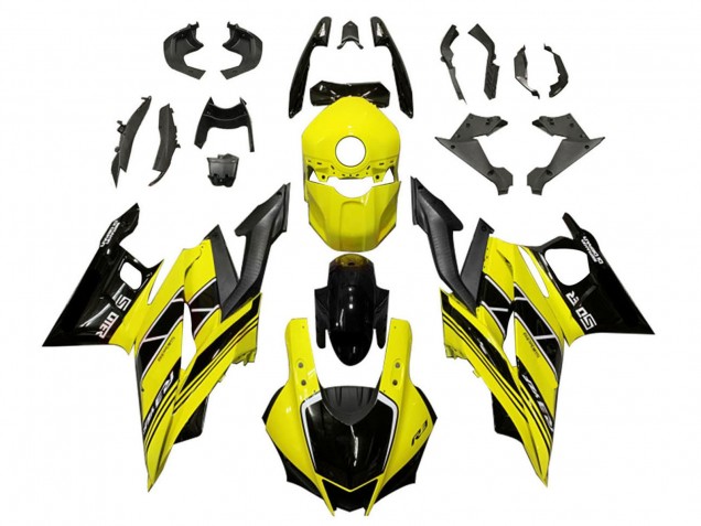 Mejores Carenados Moto Yamaha YZF R3/R25 2022-2024 - Amarillo Negro