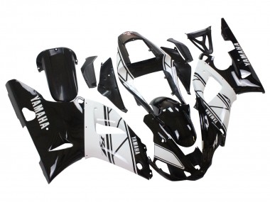 Mejores Carenados Moto Yamaha YZF 1000 R1 2000-2001 - Blanco Negro