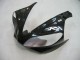 Mejores Carenados Moto Yamaha YZF 1000 R1 2000-2001 - Negro Brillante Blanco Calcomanía