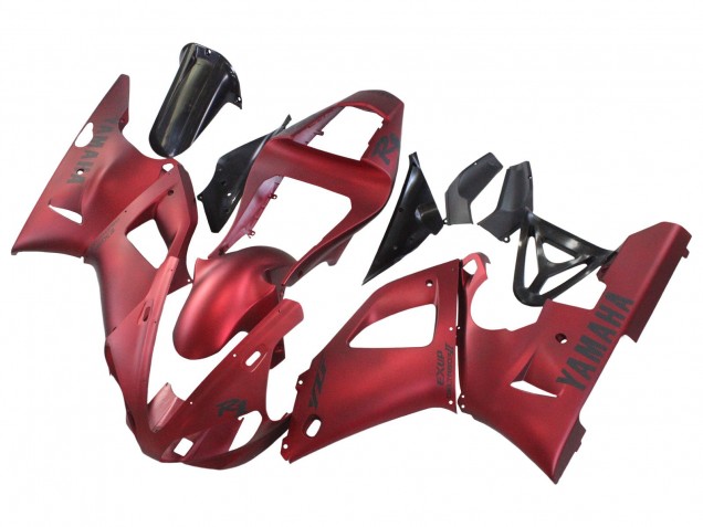 Mejores Carenados Moto Yamaha YZF 1000 R1 2000-2001 - Rojo Mate