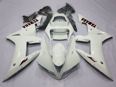Mejores Carenados Moto Yamaha YZF 1000 R1 2002-2003 - Blanco Perla Negro