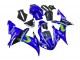 Mejores Carenados Moto Yamaha YZF 1000 R1 2002-2003 - Azul Negro Verde MoviStar ENEOS Monstruo