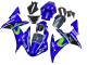 Mejores Carenados Moto Yamaha YZF 1000 R1 2002-2003 - Azul Negro Verde MoviStar ENEOS Monstruo