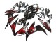 Mejores Carenados Moto Yamaha YZF 1000 R1 2004-2006 - Negro Brillante Rojo Llama
