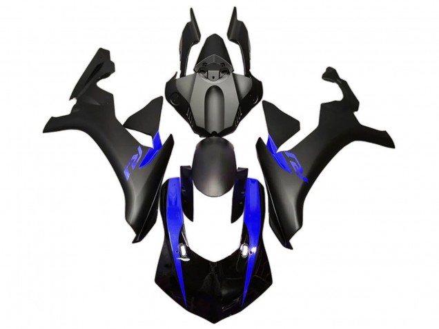 Mejores Carenado Moto Yamaha YZF 1000 R1 2020-2025 - Azul Negro Mate