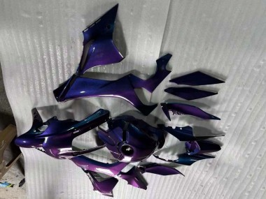 Mejores Carenados Moto Yamaha YZF 1000 R1 2020-2025 - Gradiente Azul Púrpura