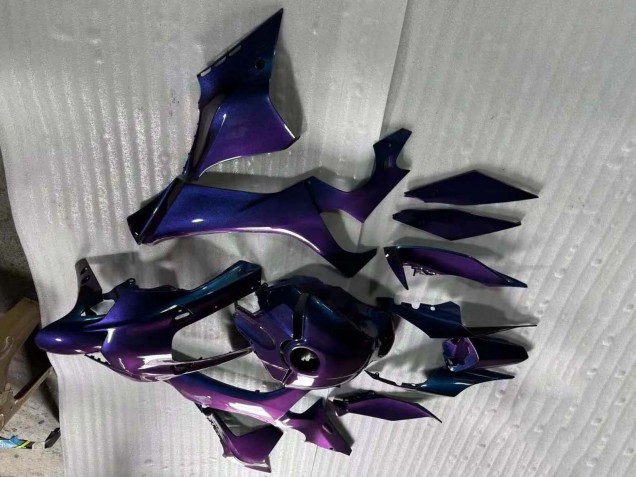 Mejores Carenados Moto Yamaha YZF 1000 R1 2020-2025 - Gradiente Azul Púrpura