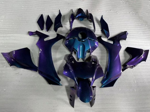 Mejores Carenados Moto Yamaha YZF 1000 R1 2020-2025 - Gradiente Azul Púrpura