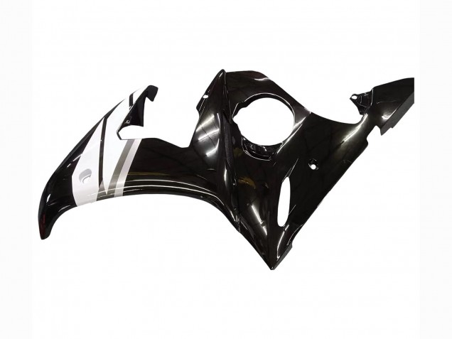 Mejores Carenados Moto Yamaha YZF R6 2003-2004 - Rojo Blanco Negro Brillante