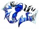 Mejores Carenados Moto Yamaha YZF R6 2003-2004 - Blanco Azul Fiat Motul Kastinee