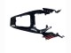 Mejores Carenado Moto Yamaha YZF R6 2003-2004 - Negro Brillante Rojo